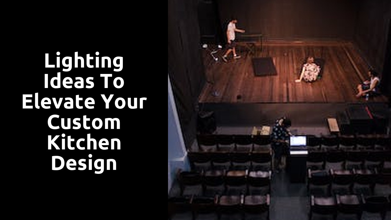 Lighting Ideas to Elevate Your Custom Kitchen Design