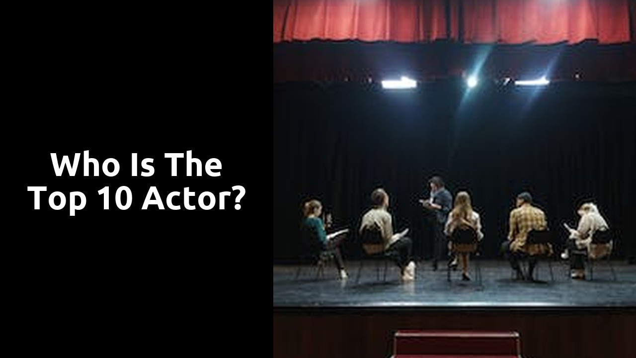 Who is the top 10 actor?